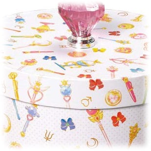 Sailor Moon - Verwandlungsstäbe und Broschen - Aufbewahrungsbox - Bandai Premium