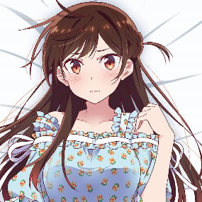 Mizuhara Chizuru - Dakimakura - Kissenbezug - 50 x 160 cm - Rent-A-Girlfriend