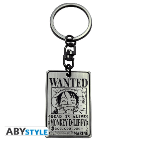 "Wanted Ruffy"- Schlüsselanhänger - One Piece - AbyStyle
