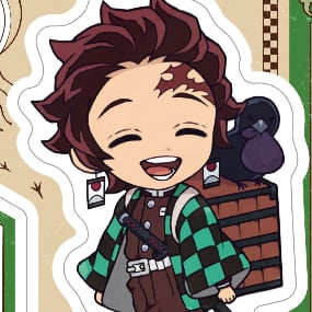 Tanjiro Kamado - Demon Slayer: Kimetsu no Yaiba Outing Set - Acrylaufsteller - Megahouse