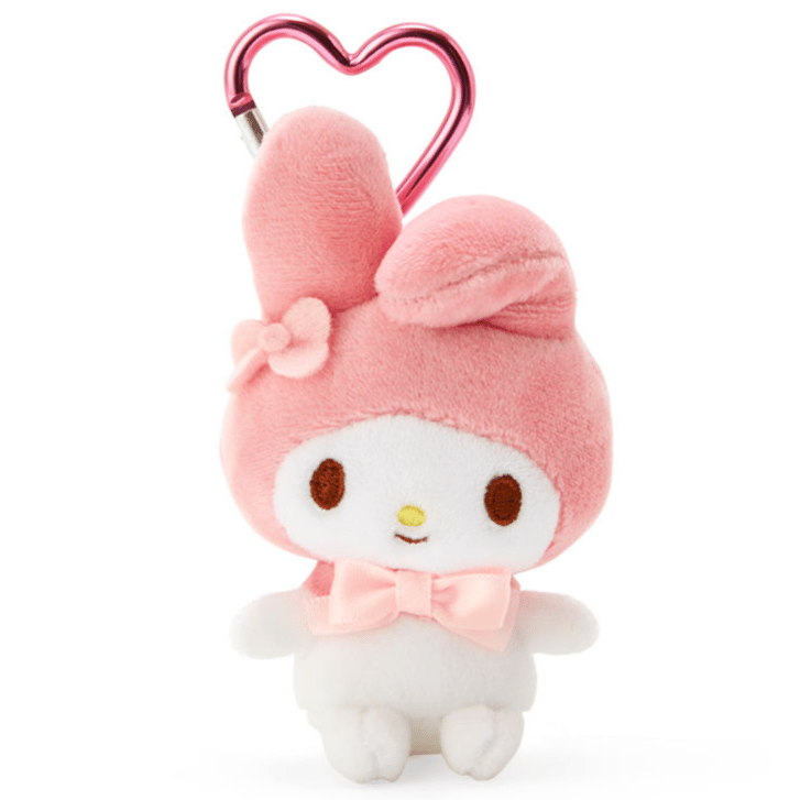 My Melody - Schlüsselanhänger mit Herzform Karabiner / Aufhänger - Sanrio