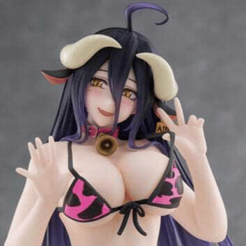 Albedo - Renewal Edition - Cow-Print Swimsuit - Desktop Cute - Taito