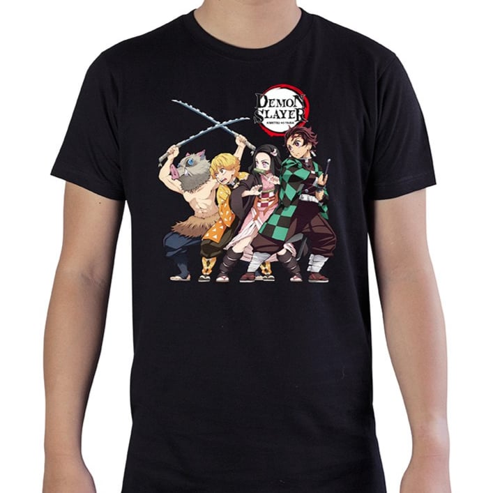 Demon Slayer - T-Shirt "Group" - Größe M - AbyStyle