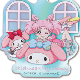 Chibiusa x My Melody - Acrylanhänger - Sailor Moon x Sanrio Characters Aurora TYPE 02