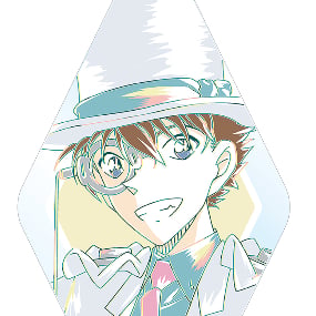 Kaito Kid - Acryl Anhänger - Detektiv Conan