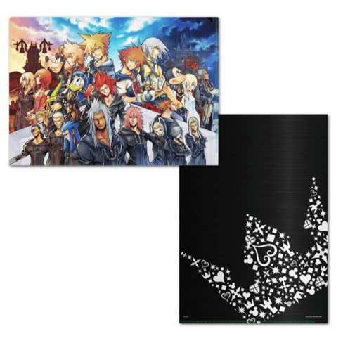 Kingdom Hearts II - Metallic Clear File / Aktenhülle - Square Enix