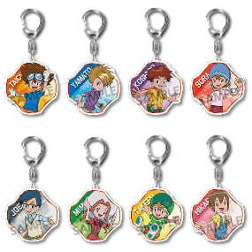 Digimon Adventure - Acryl Schlüsselanhänger Vol. 1 - Set