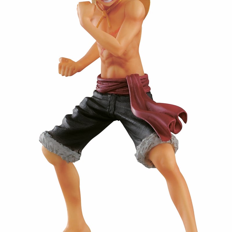 Monkey D. Ruffy - schwarze Farbversion - One Piece The Naked ~2017 One Piece Body Calendar~ Vol.5