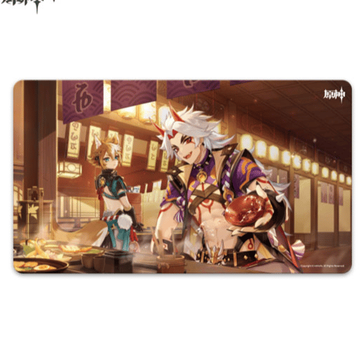 Itto Arataki & Gorou - Genshin Impact - Mousepad /Spielmatte - miHoYo