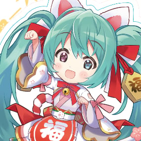Hatsune Miku x Maneki-neko -Acryl-Aufsteller- Version A - Chara-Ani