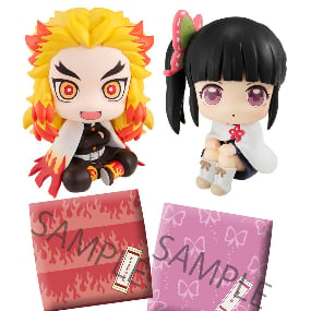 Rengoku Kyojuro und Tsuyuri Kanao Set - Demon Slayer Look Up - Megahouse