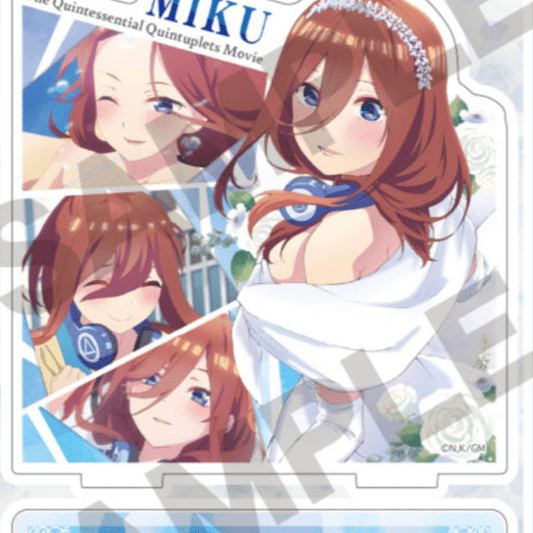 Miku Nakano -The Quintessential Quintuplets Movie - Acrylaufsteller (Scenes) - Crux
