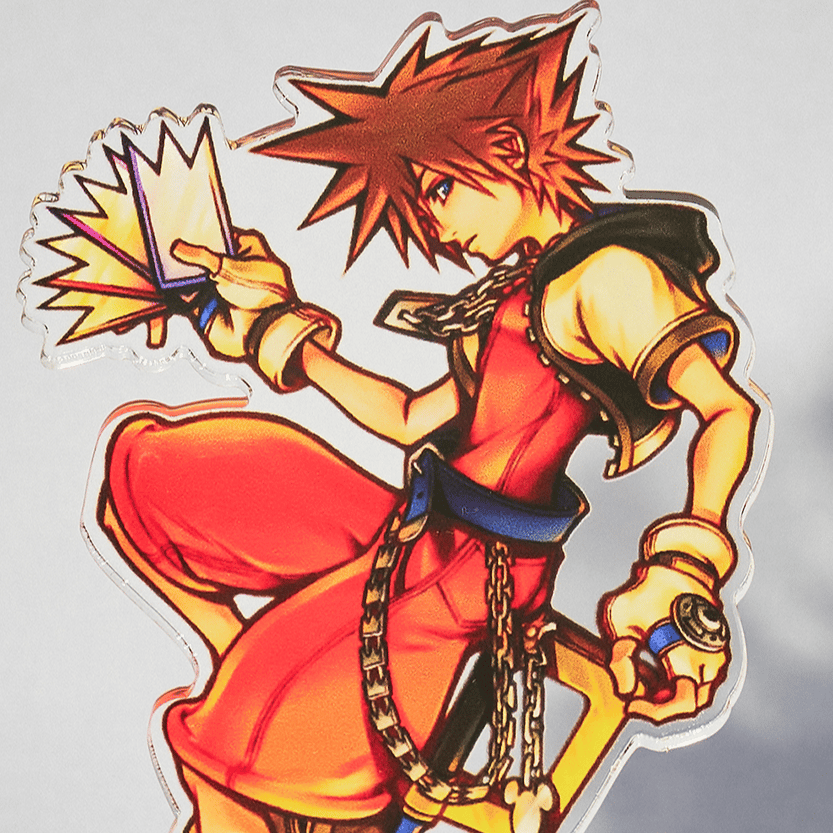 Sora - Kingdom Hearts: Chain of Memories - Acrylaufsteller (Deck)- Square Enix