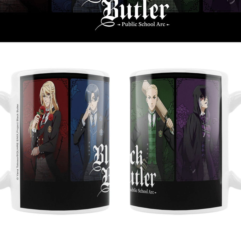 Edgar, Lawrence, Herman & Gregory - Black Butler Tasse - Sakami
