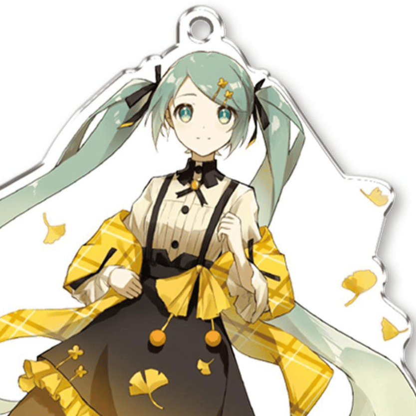 Hatsune Miku - Yohki Design - Aki Ryokou / Herbstreise - Stand Keychain - Sega