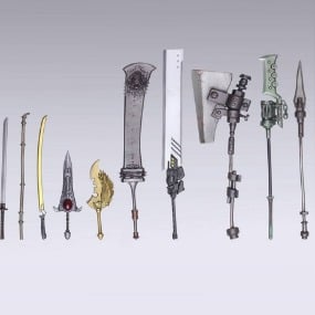 NieR Automata Waffen-Set für Bring Arts Figuren - Square Enix