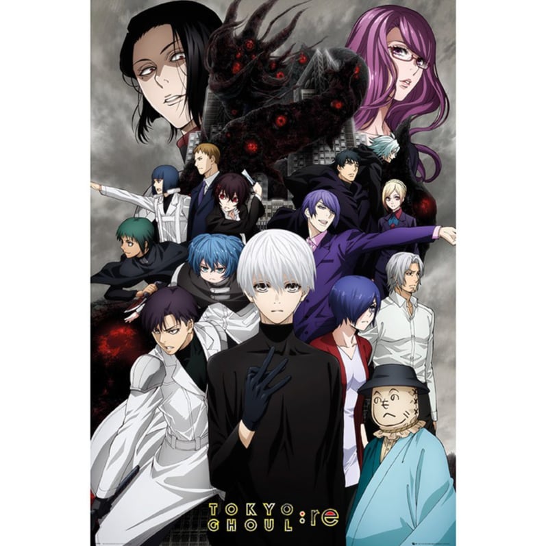 Tokyo Ghoul Re - "Key Art" - Poster (91.5 x 61 cm) - AbyStyle
