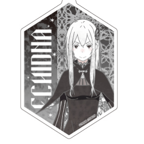 Echidna - Re:Zero - Acryl-Schlüsselanhänger - A3
