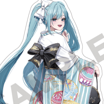 Hatsune Miku - Hatsune Miku Furimuki - Acrylaufsteller - Crux