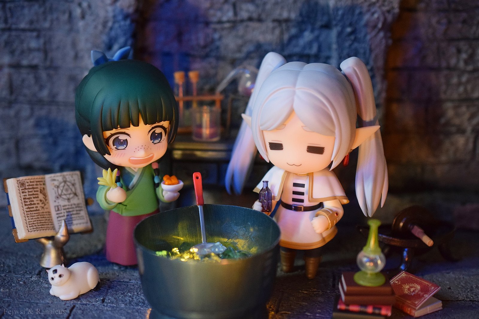 When an apothecary and a thousand-year-old elf start experimenting… Results may vary! (¬‿¬ )✧