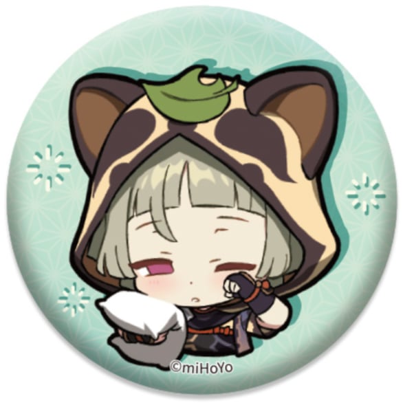 Sayu - Genshin Impact - Chibi Stickers Glossy Badge - miHoYo