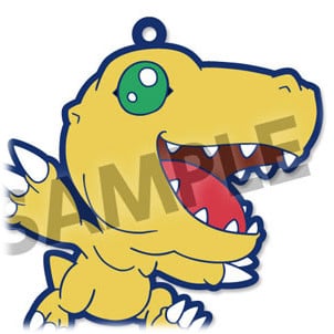 Agumon - Digimon Adventure Rubber Strap - Hobby Stock