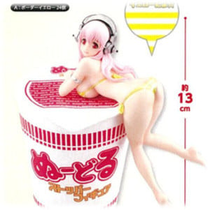 Super Sonico - Yellow - Noodle Stopper Figure