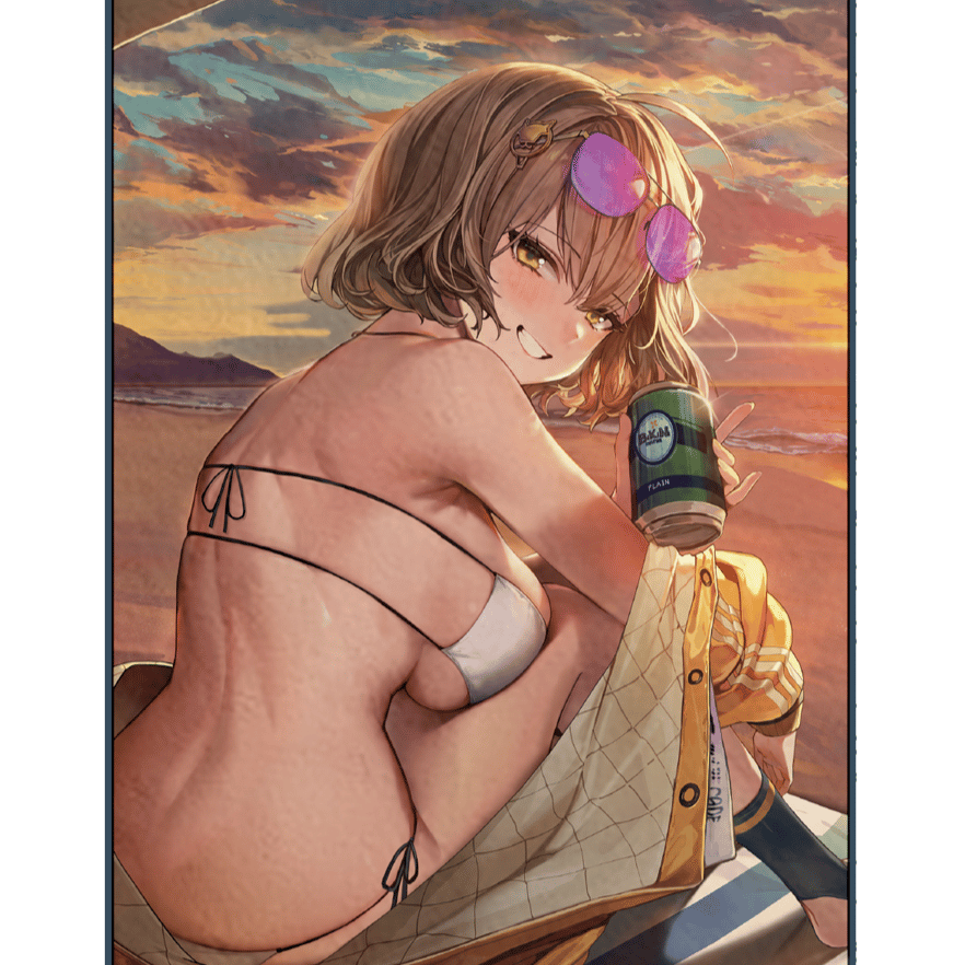 Anis - Goddess of Victory: Nikke - Handtuch (150 x 75 cm)- Sakami