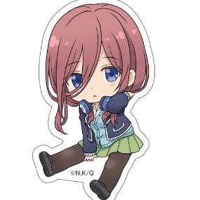 Miku Nakano - The Quintessential Quintuplets - Petanko Acryl Anhänger - Penguin Parade