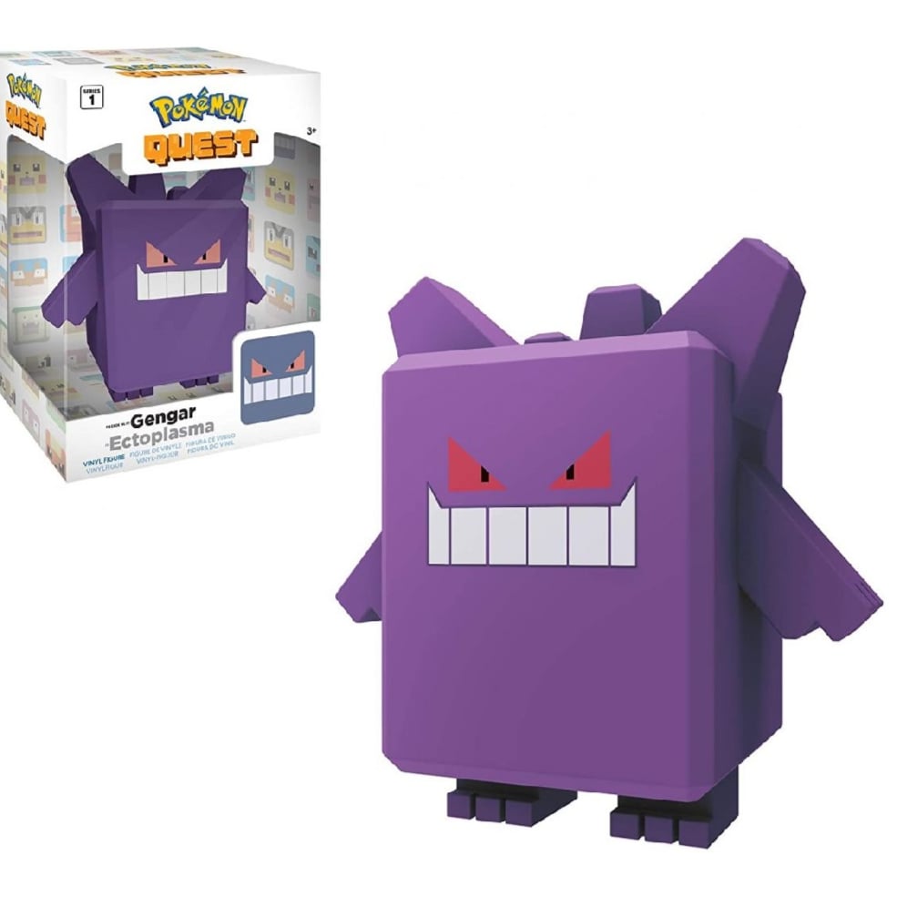 Gengar - 10 cm Vinyl Kanto Figur - Pokemon Quest