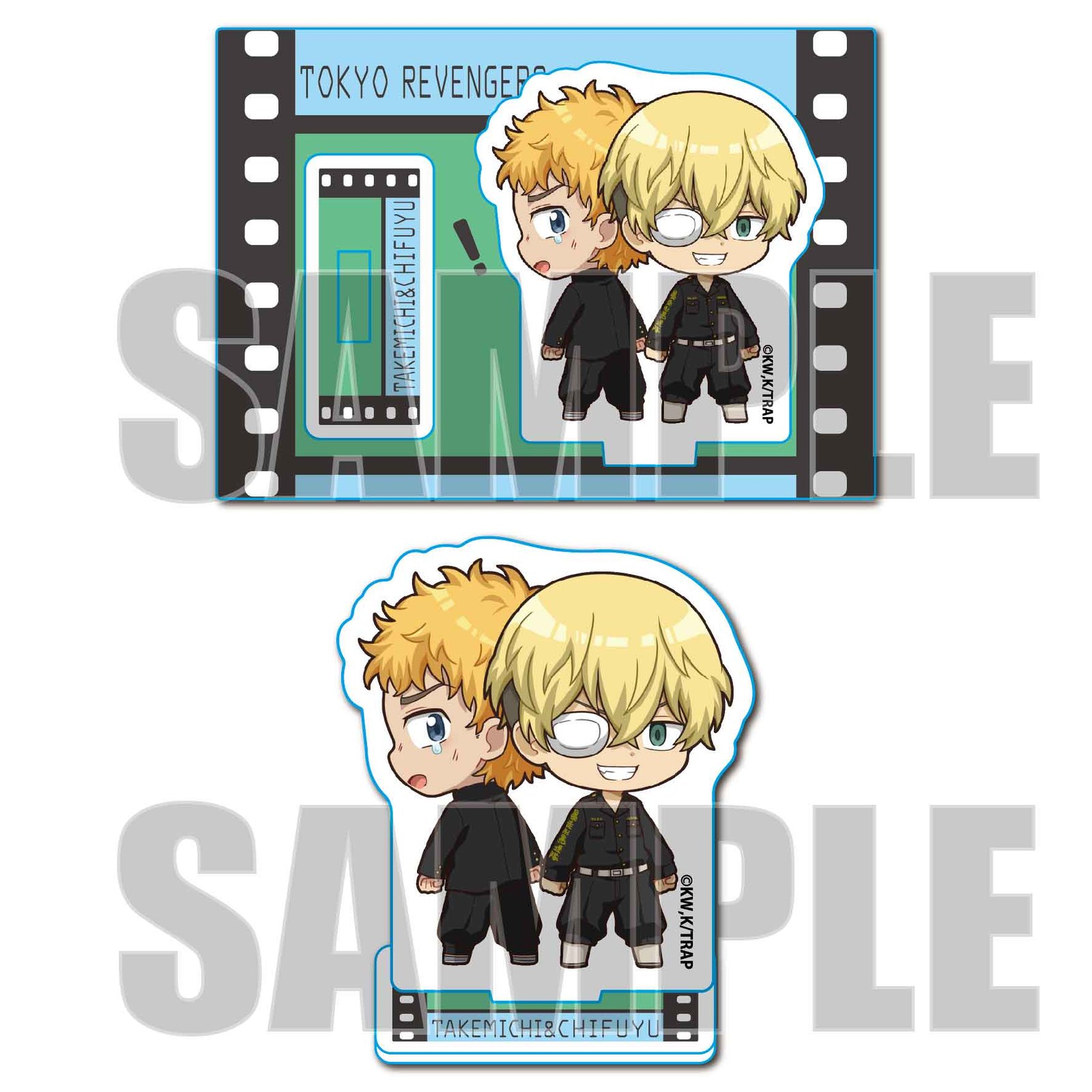 Memo Topics Takemichi & Chifuyu - Tokyo Revengers - Mini Acrylaufsteller (Petit ...