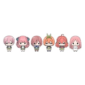 The Quintessential Quintuplets - Chokorin Mascot Series - Sammelfiguren Set - MegaHouse