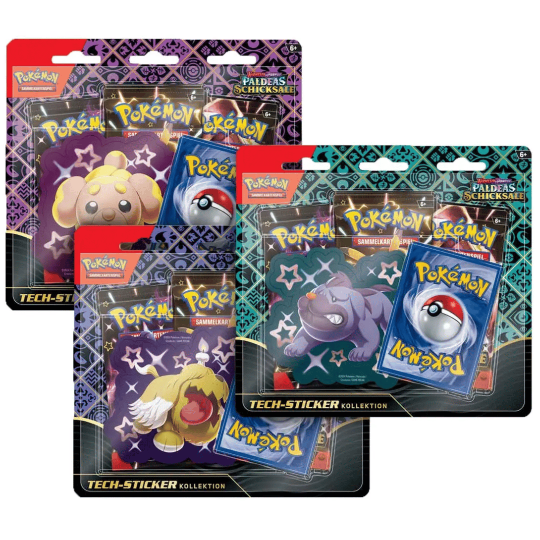 Zufällige Auswahl - Pokémon TCG - Paldeas Schicksale - Sticker Kollektion