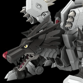 Black MetalGarurumon - Digimon Figure-rise Standard Amplified Model Kit - Bandai Spirits