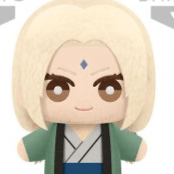 Tsunade - Naruto Shippuden - Plüschfigur (Tomonui Series Vol. 1) - Banpresto