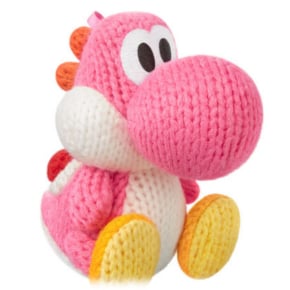 Rosafarbener Woll-Yoshi - Nintendo amiibo - Yoshi's Woolly World Collection