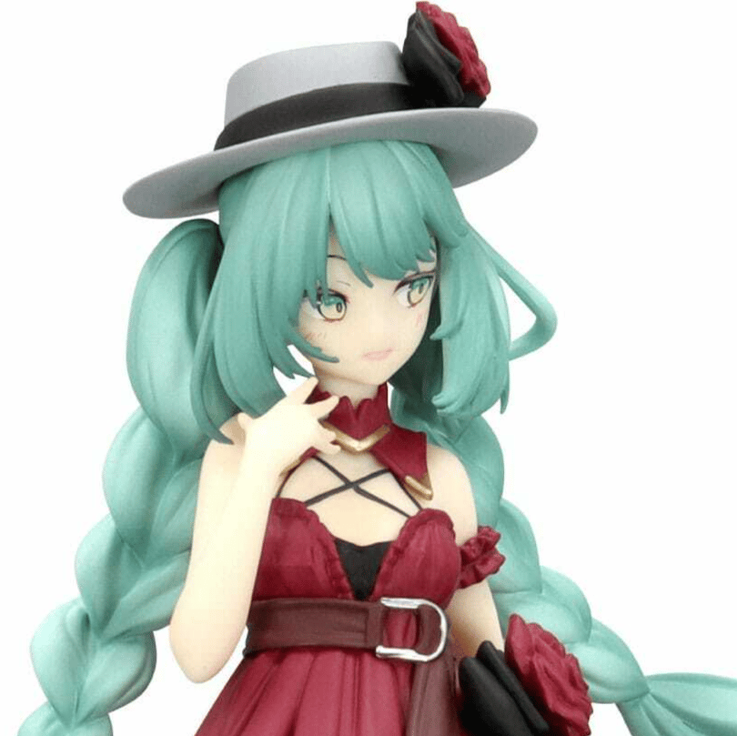Hatsune Miku - Red Color Outing Dress - Trio-Try-iT - Furyu