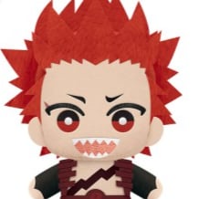 Eijiro Kirishima - My Hero Academia: World Heroes’ Mission - Plüschfigur (Tomonui Vol.2) - Banpresto