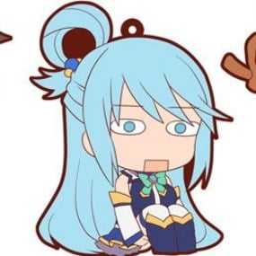 Aqua - Konosuba 2 Niitengomu! Gummi-Anhänger