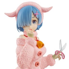 Rem - SSS Figur Fairy Tail Series - Der Wolf und die sieben Geißlein - Pastel Pink - FuRyu