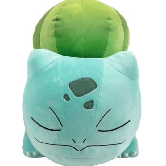Bisasam (Schlafend) - Big Size Pokemon Plüschtier - Wicked Cool Toys (45 cm)