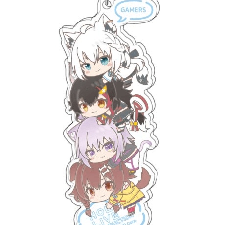 Hololive Hug Meets Tsumi Arrange 04 Gamers - Acrylanhänger - Bandai