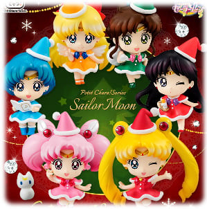 Komplettset (6 Figuren) - Weihnachts / X-Mas Special - Sailor Moon Petit Chara Land