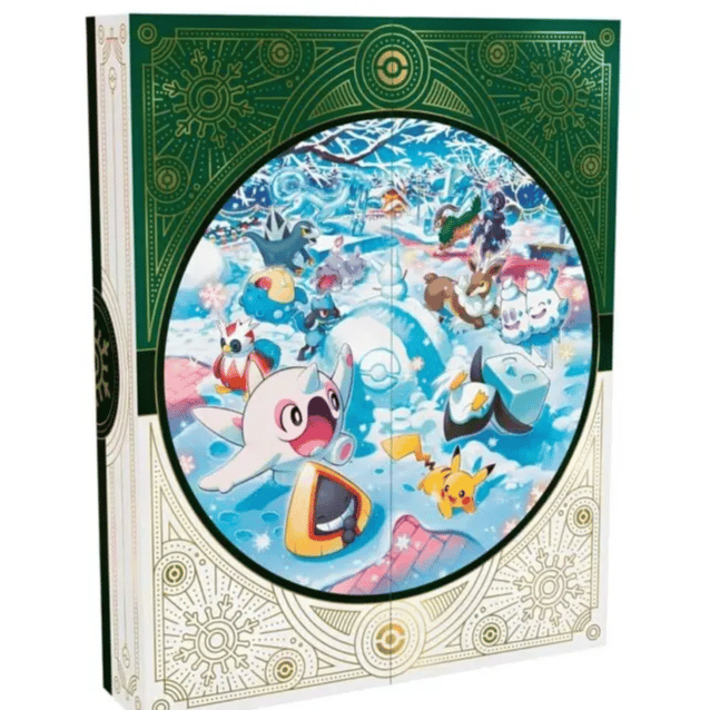 Pokemon TCG - Adventskalender/ Festtagskalender 2024 (Sammelkartenspiel, englisch)