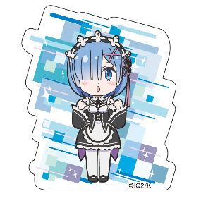 Rem - Re:Zero kara Hajimeru Isekai Seikatsu - Isekai Quartet 2 - Trading Button Aufsteller Schlüsselanhänger - lemitas