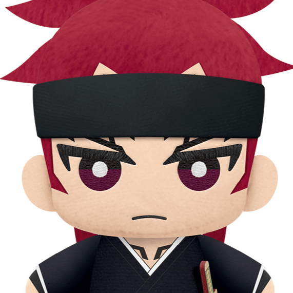 Renji Abarai - Bleach - Plüschfigur (Tomonui Series Vol. 1) - Banpresto
