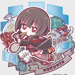 Megumin 3 - Acryl-Anhänger - Konosuba