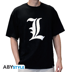 DEATH NOTE - "L tribute" Men's T-Shirt M - AbyStyle