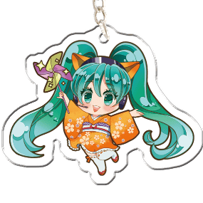 Hatsune Miku - Miku Expo 2020 - Acryl Schlüsselanhänger Motiv 5