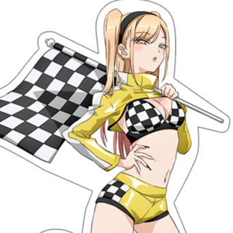 Marin Kitagawa (Race Queen) - My Dress-Up Darling / More Than a Doll - Acrylaufsteller - Movic